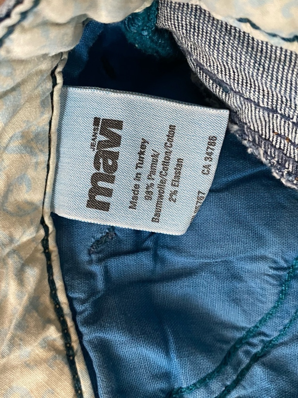 NWOT Mavi Mindi Women’s Blue Bootcut Jeans - Picture 4 of 4